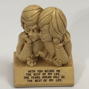 Vintage Paula Figure 1972 I love you This Much 3 Figurine